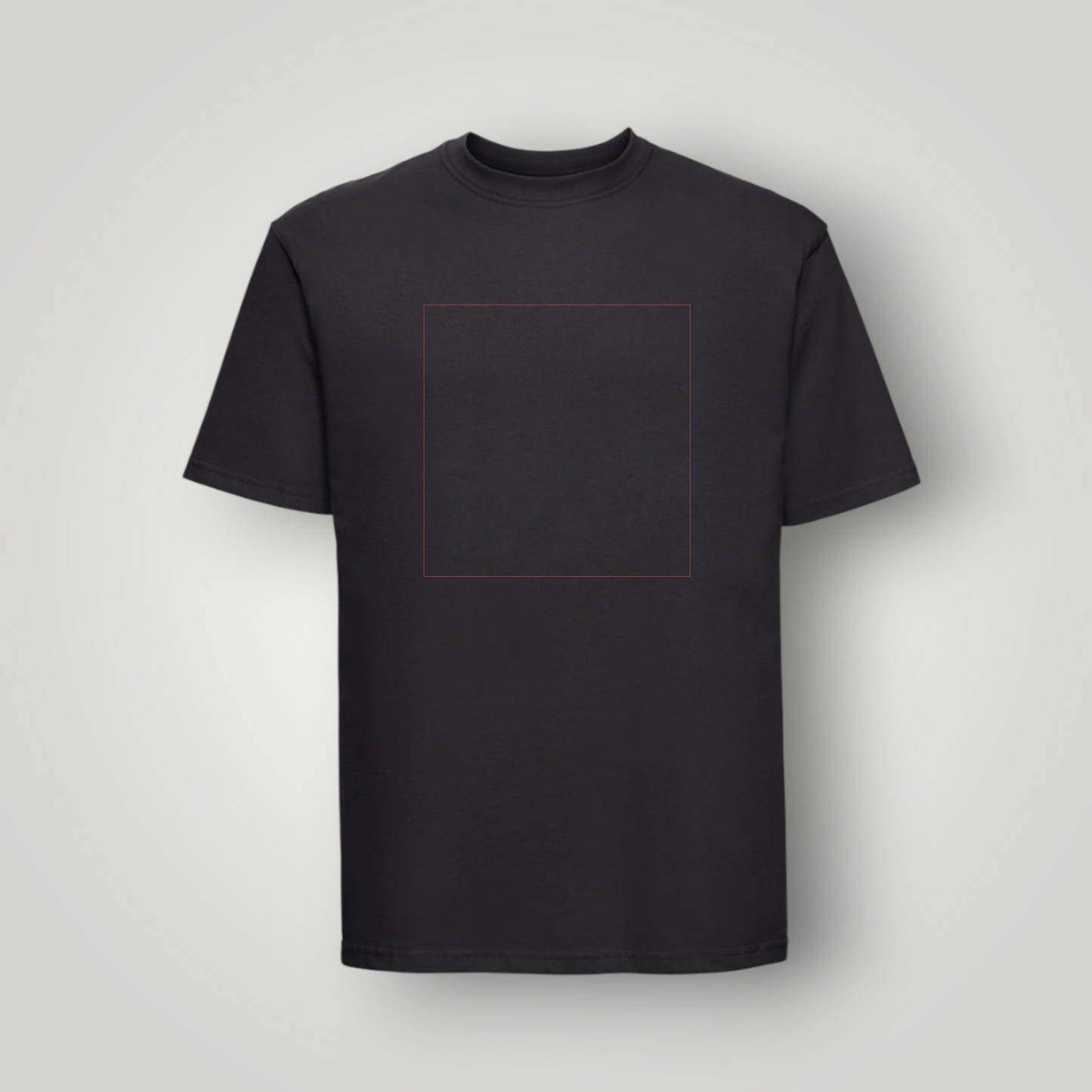 Black T-Shirt with front print