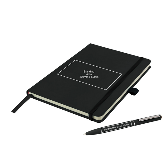 A5 notebook & ballpen set