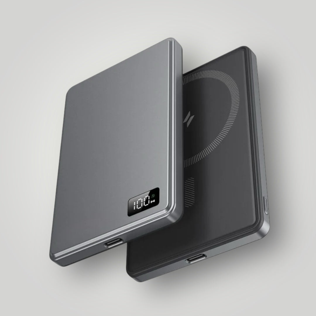 Branded Noir Evo power bank – logo printed tech corporate gift – Last Minute Swag