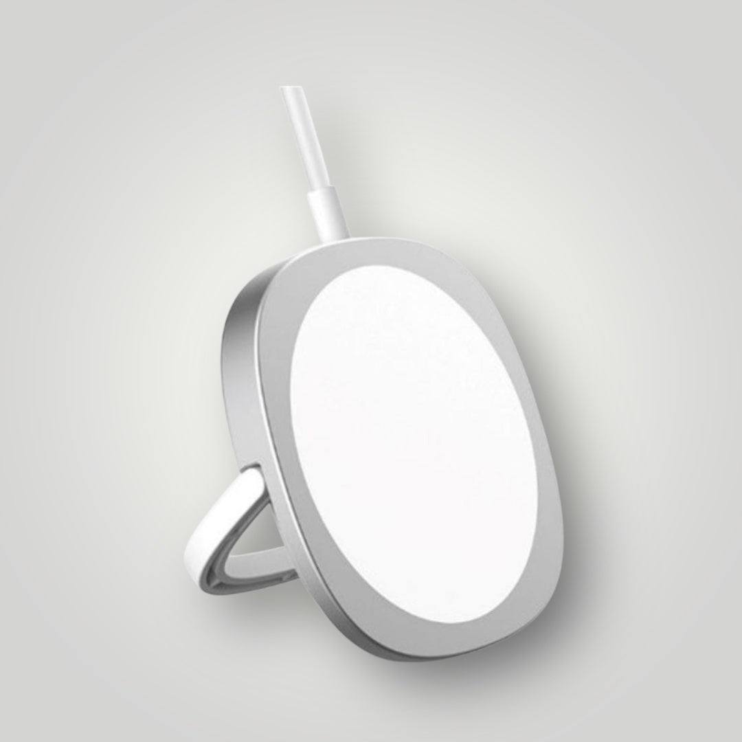 Branded Zuma Qi magnetic wireless charger – logo printed tech corporate gift – Last Minute Swag