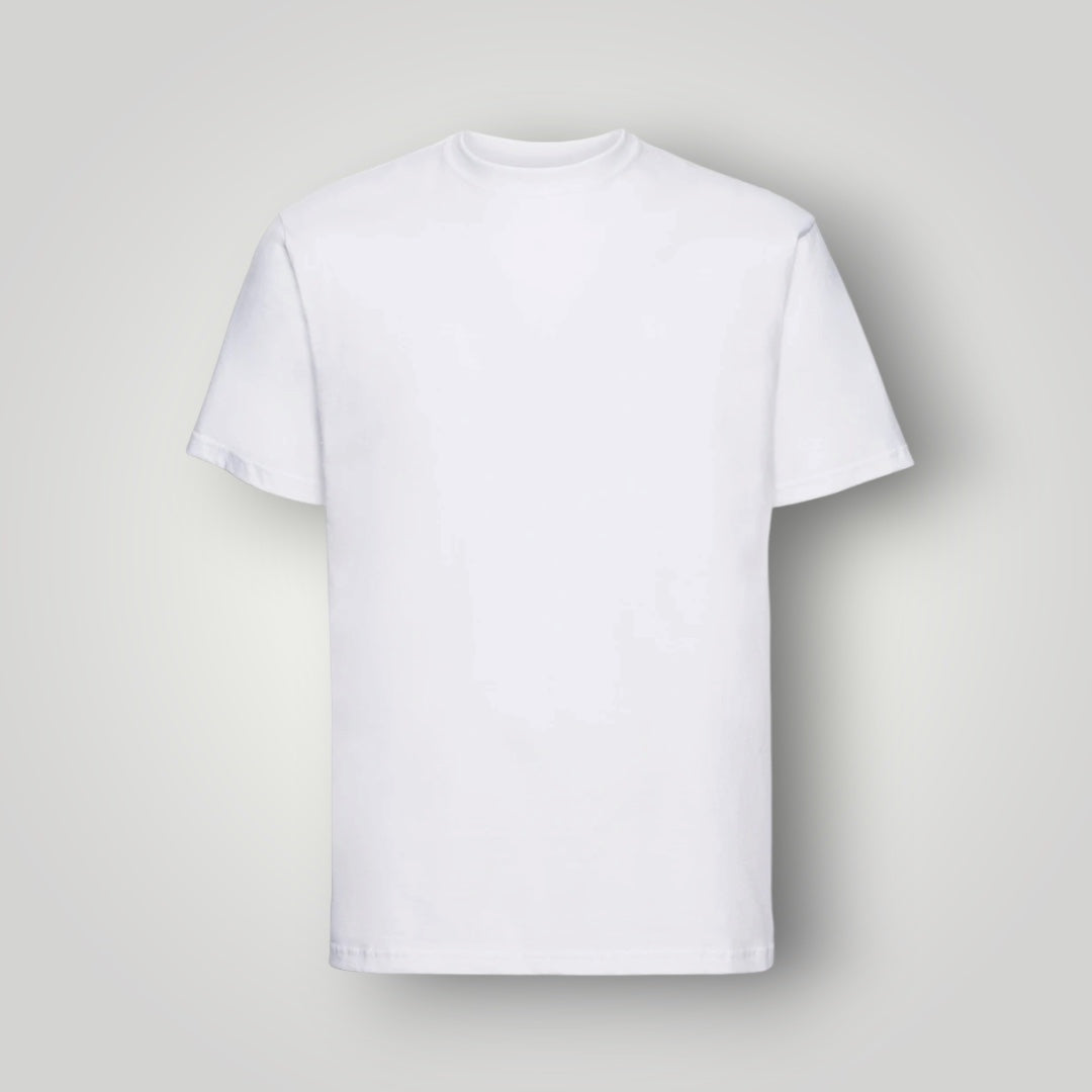 White T-Shirt with front print
